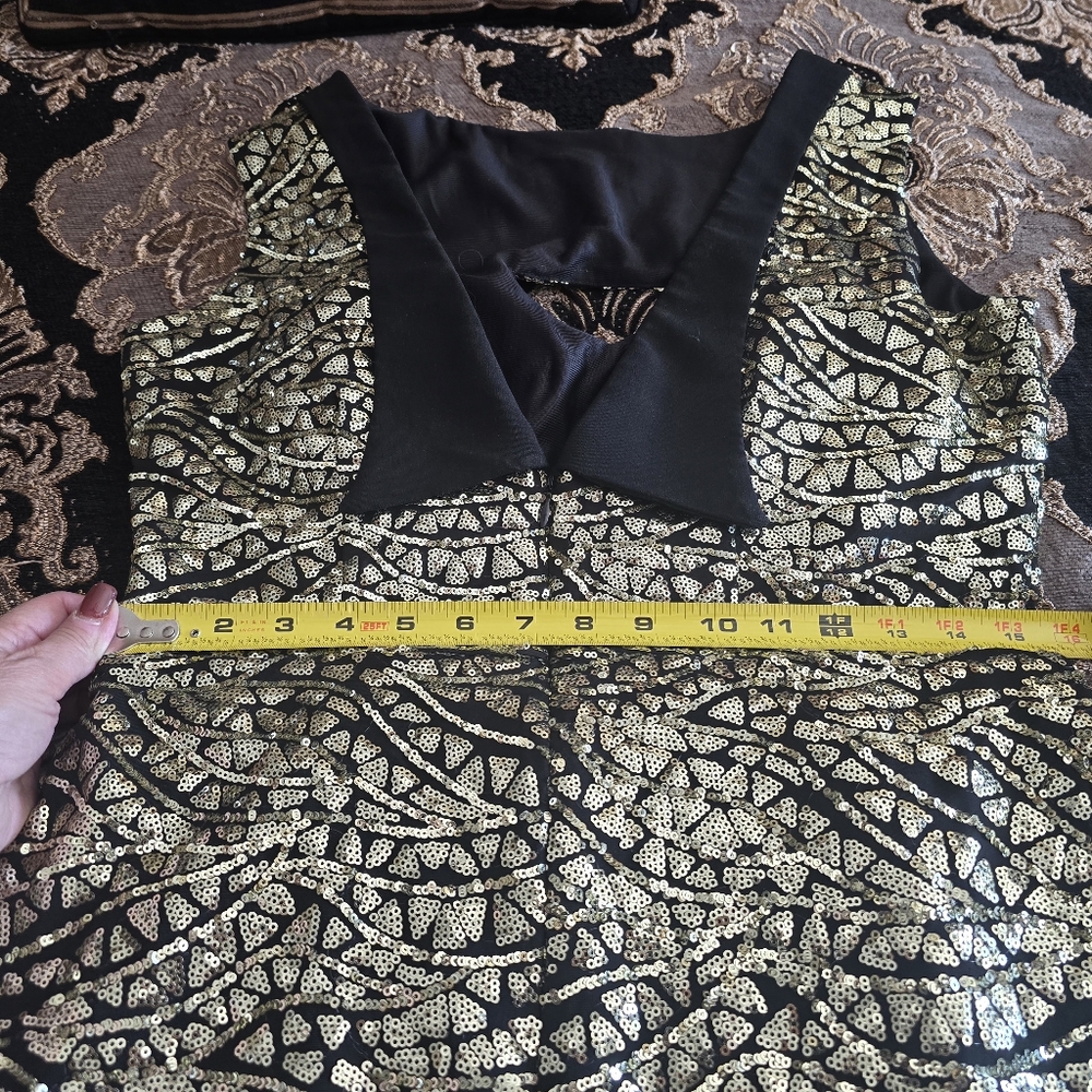 Tatyana Gold Digger Bodycon Dress L - Picture 8 of 13